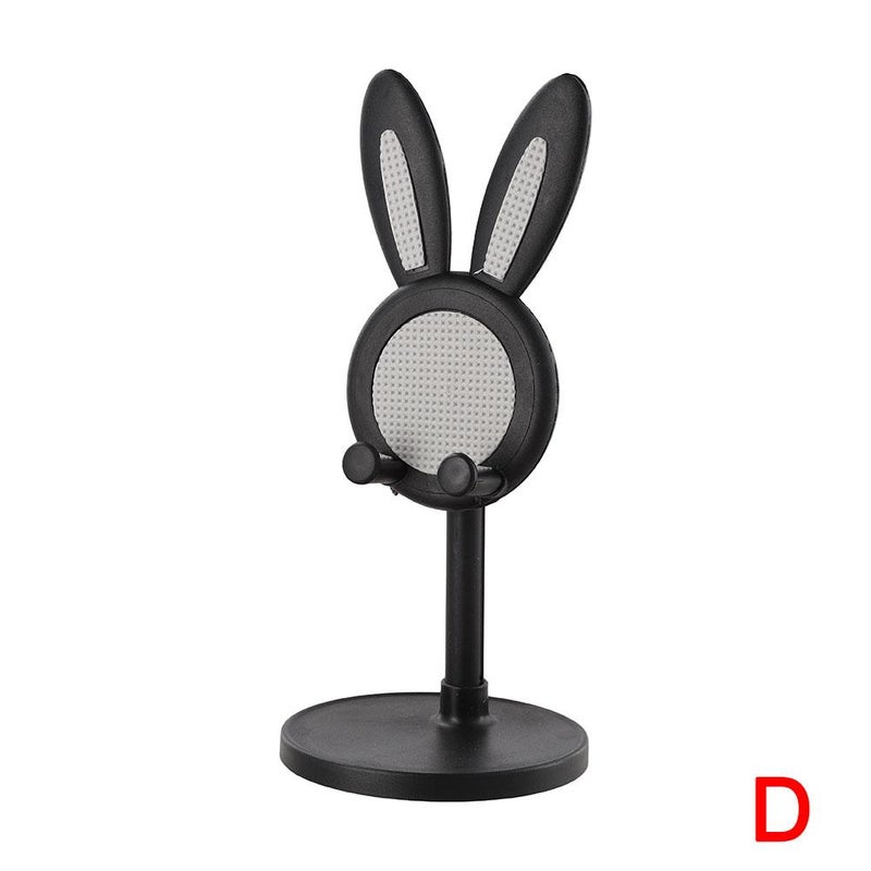 Cute cartoon bunny phone stand, universal tablet stand, adjustable, telescopic, height-adjustable, lazy stand
